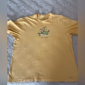 Life is Good Jake In A Raft TShirt